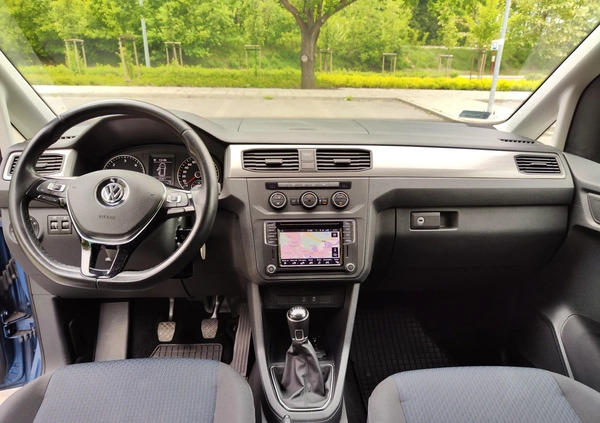 Volkswagen Caddy cena 67900 przebieg: 167458, rok produkcji 2020 z Zielonka małe 79